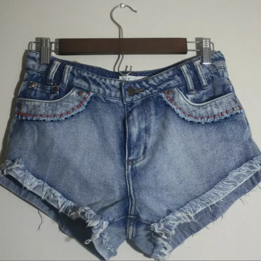 Sea gypsies denim shorts